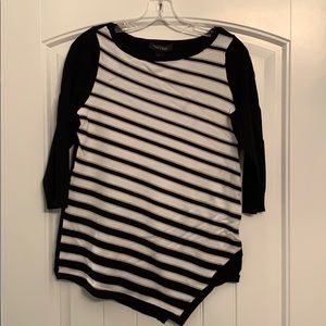 White House Black Market Asymmetric Tunic